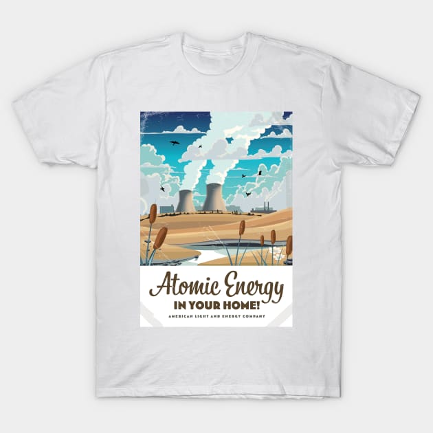 Atomic energy Poster T-Shirt by nickemporium1